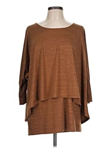 Isle By Melis Kozan 3/4 Sleeve Top (view 1)