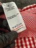 Jacadi Checkered-gingham Orange Long Sleeve Button-Down Shirt Size 5T - photo 4