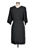 Max Studio Gray Casual Dress Size L - photo 2