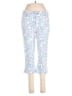 Talbots Outlet Paisley Blue Jeans Size 8 - photo 1