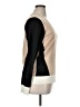 Ann Taylor LOFT Outlet 100% Cotton Color Block Tan Pullover Sweater Size XL - photo 4