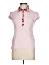 Bebe Pink Short Sleeve Blouse Size L - photo 1