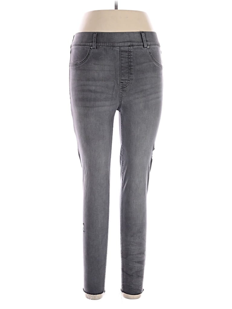 Pre-owned Spanx Jeggings In Gray