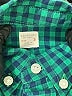 Crewcuts 100% Cotton Checkered-gingham Green Long Sleeve Button-Down Shirt Size 3T - photo 3
