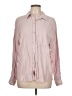 Splendid Pink Long Sleeve Blouse Size L - photo 1