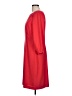 Talbots 100% Polyester Solid Red Cocktail Dress Size 10 - photo 5