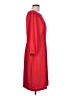 Talbots 100% Polyester Solid Red Cocktail Dress Size 10 - photo 4