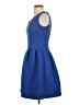 Just... Taylor 100% Polyester Blue Cocktail Dress Size 4 - photo 5