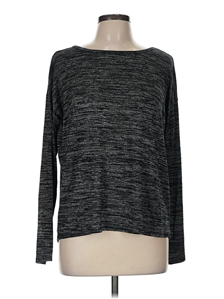 Pre-owned Gap Outlet Long Sleeve T-shirt In Gray