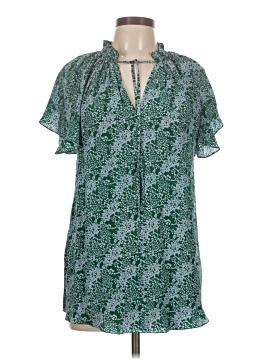 Judith March Short Sleeve Silk Top