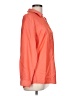 Paparazzi Orange Long Sleeve Button-Down Shirt Size L - photo 4