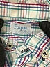 Foque 100% Cotton Checkered-gingham White Long Sleeve Button-Down Shirt Size 6 - photo 3