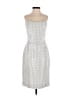 Nicole Miller Silver Cocktail Dress Size 4 - photo 1