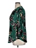 Torrid 100% Polyester Floral Green 3/4 Sleeve Blouse Size 1X Plus (1) - photo 5