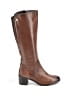 Vintage Foundry 100% Leather Brown Boots Size 7 1/2 - photo 1