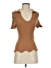 Assorted Brands Brown Short Sleeve Top Size XS (estimated) - photo 1