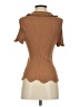 Assorted Brands Brown Short Sleeve Top Size XS (estimated) - photo 2
