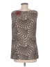 212 Collection Brown Sleeveless Blouse Size M - photo 2