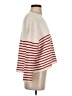 MNG Stripes Ivory Red Pullover Sweater Size XS - photo 4