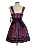 Ruby Rox Animal Print Purple Cocktail Dress Size 3 - photo 2