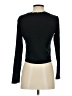 AMO 100% Cotton Black Long Sleeve Turtleneck Size S - photo 2
