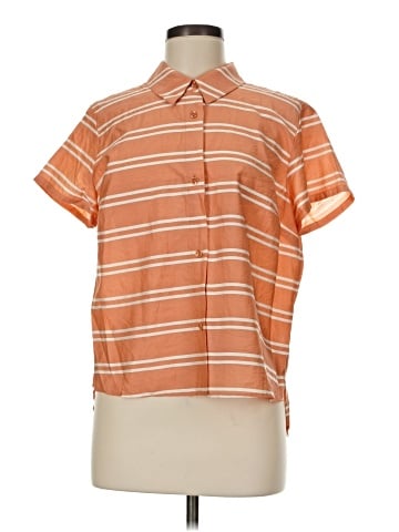 CAbi Short Sleeve Button-Down Shirt (view 1)