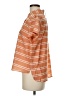 CAbi Stripes Orange Short Sleeve Button-Down Shirt Size M - photo 5