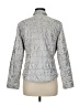 Chico's Metallic Animal Print Silver Jacket Size Med (1) - photo 2