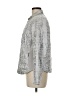 Chico's Metallic Animal Print Silver Jacket Size Med (1) - photo 5