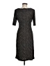 Connected Apparel Chevron-herringbone Black Cocktail Dress Size 8 - photo 2