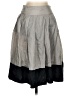 Express Design Studio Solid Gray Casual Skirt Size 2 - photo 1