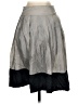 Express Design Studio Solid Gray Casual Skirt Size 2 - photo 2