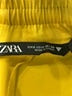 Zara Solid Yellow Casual Pants Size S - photo 7
