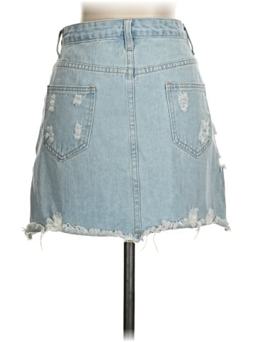 Shein Denim Skirt (view 2)