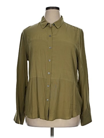 SPANX Long Sleeve Silk Top (view 1)