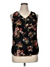 Tempted Hearts Black Sleeveless Blouse Size 1X - photo 1