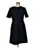 Ann Taylor Solid Black Casual Dress Size 10 - photo 1