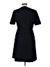 Ann Taylor Solid Black Casual Dress Size 10 - photo 2