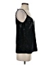 FRAME 100% Polyester Black Tank Top Size S - photo 4