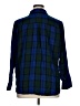 Levi's 100% Viscose Plaid Blue Long Sleeve Button-Down Shirt Size XL - photo 2