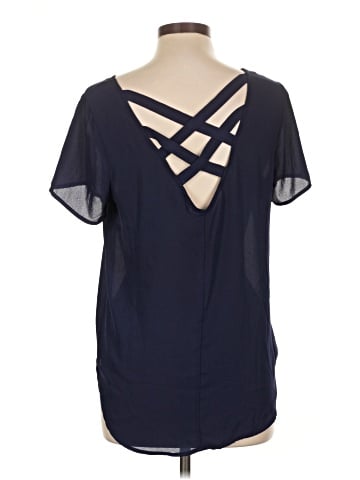 Lily White Short Sleeve Blouse (view 2)