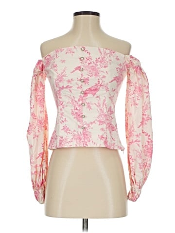 Majorelle Long Sleeve Blouse (view 1)