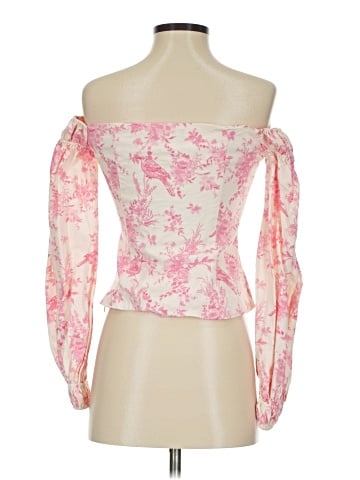 Majorelle Long Sleeve Blouse (view 2)