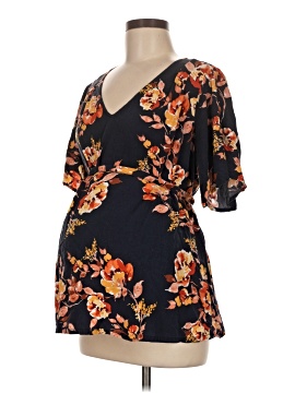 Isabel Maternity Short Sleeve Blouse