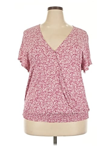 Lucky Brand Short Sleeve Blouse (view 1)