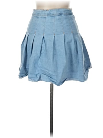 Celebrity Pink Denim Skirt (view 2)
