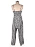 Polly & Esther Graphic Silver Jumpsuit Size M (estimated) - photo 2