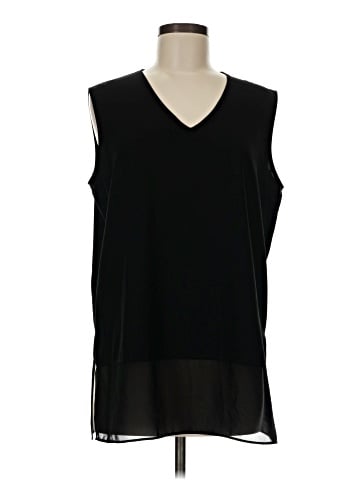 MING WANG Sleeveless Blouse (view 1)