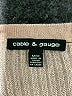Cable & Gauge Tan Pullover Sweater Size M - photo 7