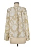 Ann Taylor LOFT 100% Polyester Ivory Long Sleeve Blouse Size M - photo 2